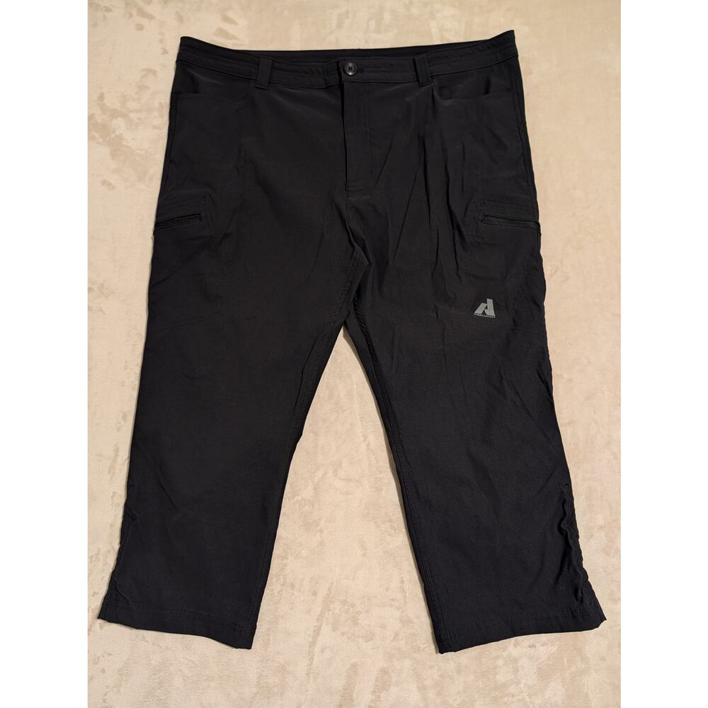 Eddie Bauer First Ascent Guide Pro Capri Pants Womens T18 Tall Black Hiking